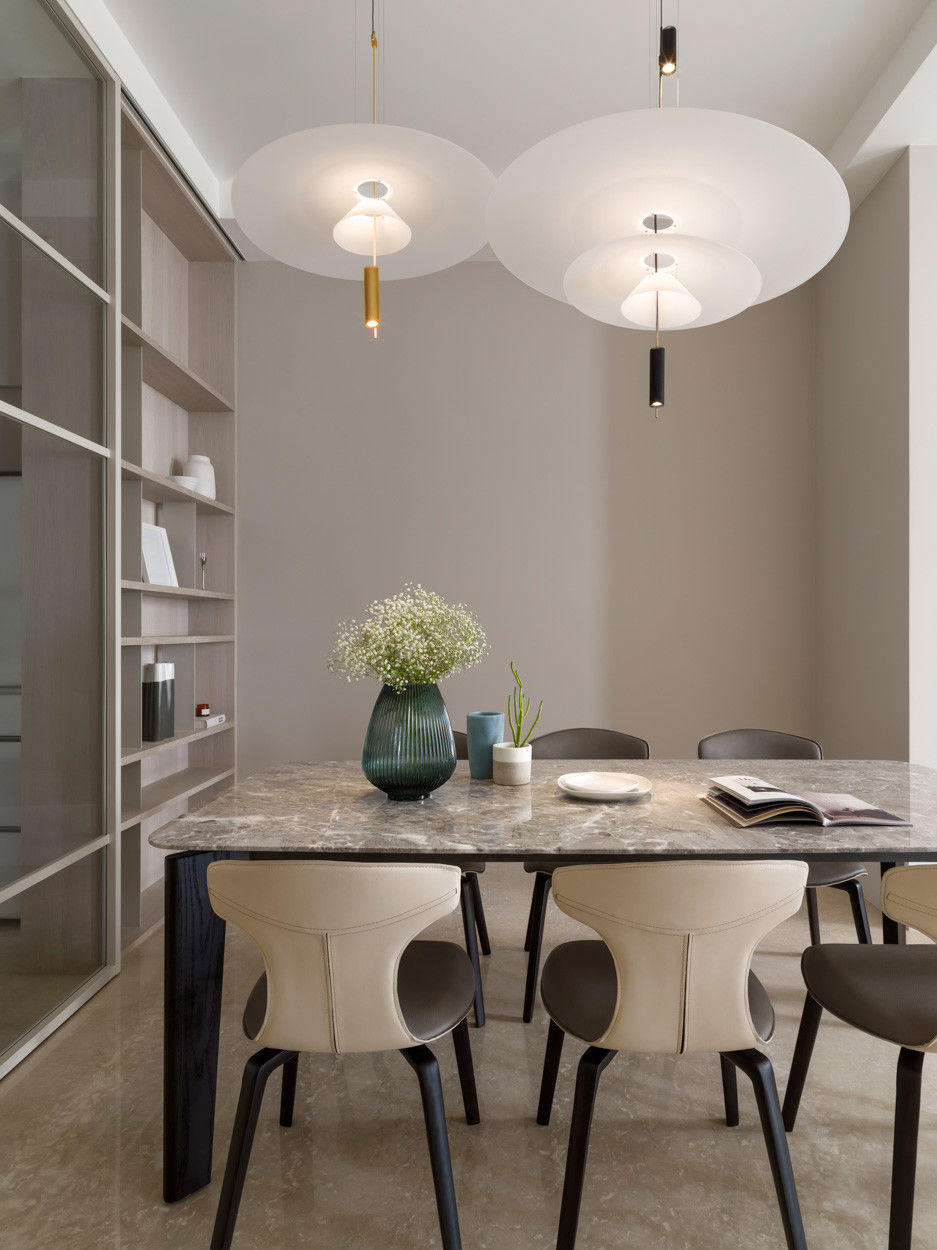 分子室內裝修設計－住宅空間設計作品 Journey -餐桌